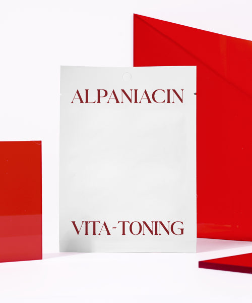 SHIONLE SHIONLE Alpha Niacin Vita Toning Red Oil Mask 10 sheets
