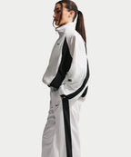 NIKE NIKE Sportswear Classic Mid-Rise Open Hem Pants W - White:Black