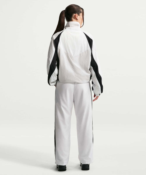 NIKE NIKE Sportswear Classic Mid-Rise Open Hem Pants W - White:Black