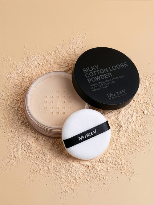 MUSTAEV MUSTAEV Silky Cotton Loose Powder Pink
