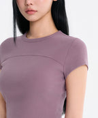 MUSINSA STANDARD WOMAN MUSINSA STANDARD WOMAN T-Shirt Smoke Pink