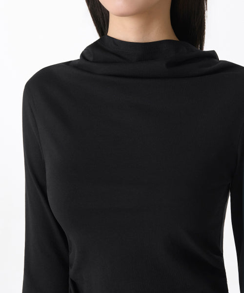 MUSINSA STANDARD WOMAN MUSINSA STANDARD WOMAN Women's Drape Hooded Long Sleeve T-Shirt (Size M)