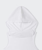 MUSINSA STANDARD WOMAN MUSINSA STANDARD WOMAN Drape Hooded Sleeveless Top (White)
