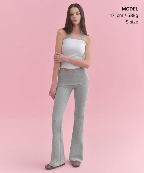 MUSINSA STANDARD WOMAN MUSINSA STANDARD WOMAN Women's Slacks Medium Gray