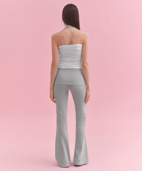 MUSINSA STANDARD WOMAN MUSINSA STANDARD WOMAN Women's Slacks Medium Gray