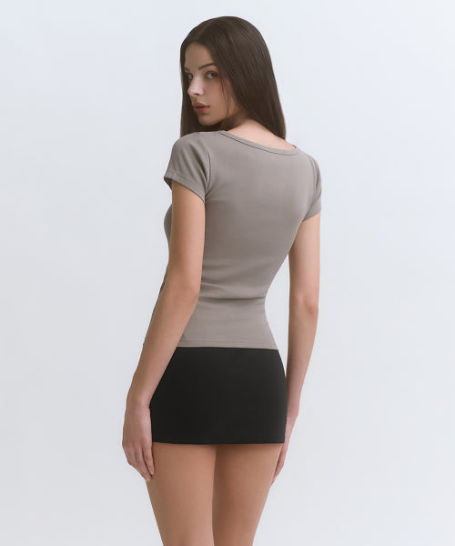 MUSINSA STANDARD WOMAN MUSINSA STANDARD WOMAN Skirt Low Rise Mini [Black]