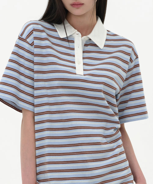 MUSINSA STANDARD WOMAN MUSINSA STANDARD WOMAN Women's T-Shirt Sky Blue