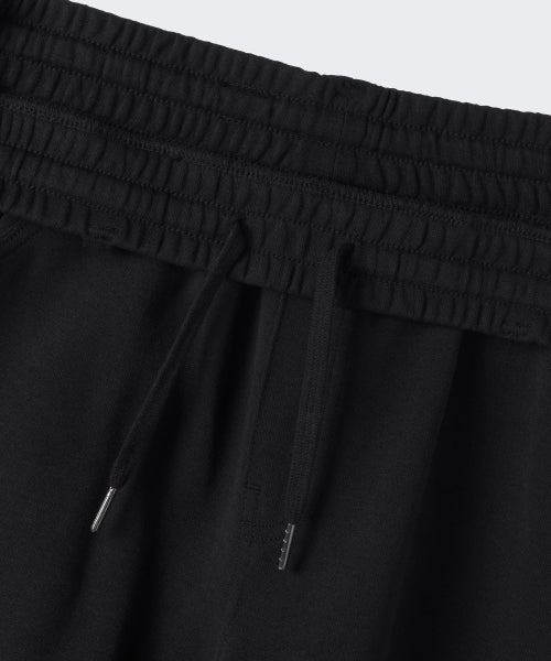 MUSINSA STANDARD WOMAN MUSINSA STANDARD WOMAN Sweatshirt Bermuda Sweatpants [Black]