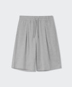 MUSINSA STANDARD WOMAN MUSINSA STANDARD WOMAN Women's One Tuck Bermuda Sweatpants Medium Gray