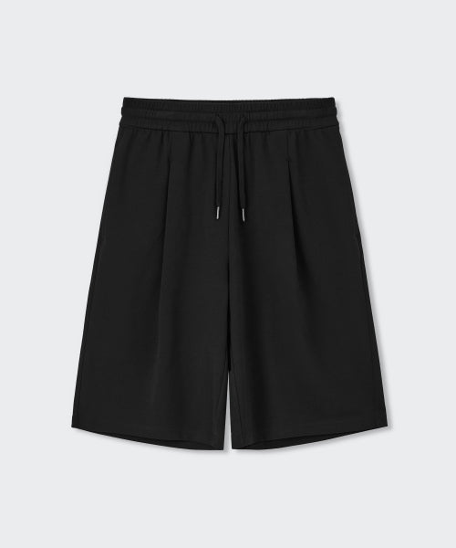 MUSINSA STANDARD WOMAN Bermuda Sweatpants for Women - Black