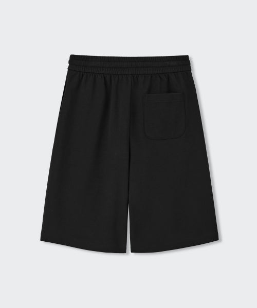 MUSINSA STANDARD WOMAN Bermuda Sweatpants for Women - Black