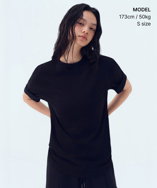 MUSINSA STANDARD WOMAN Bermuda Sweatpants for Women - Black