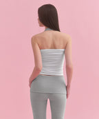 MUSINSA STANDARD WOMAN MUSINSA STANDARD WOMAN Women's Slim Tube Top White
