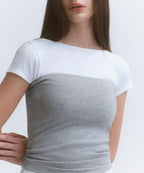MUSINSA STANDARD WOMAN MUSINSA STANDARD WOMAN Slim Tube Top Medium Gray