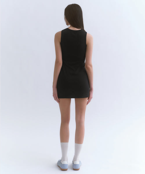 MUSINSA STANDARD WOMAN MUSINSA STANDARD WOMAN Tank Dress Black