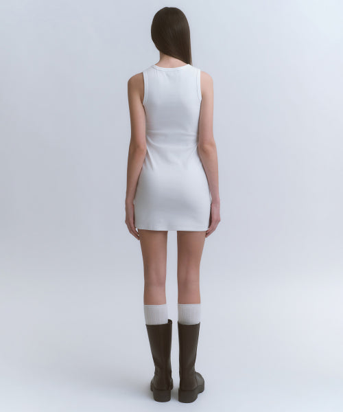 MUSINSA STANDARD WOMAN MUSINSA STANDARD WOMAN Women's Tank Dress [White]