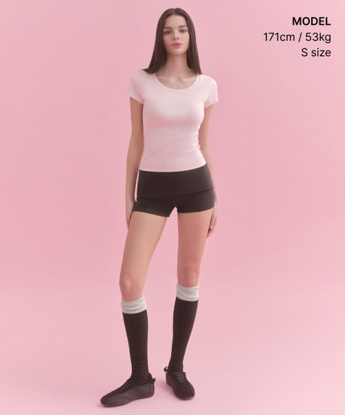 MUSINSA STANDARD WOMAN MUSINSA STANDARD WOMAN T-Shirt Light Pink