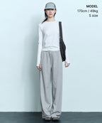 MUSINSA STANDARD WOMAN MUSINSA STANDARD WOMAN Pants Medium Gray