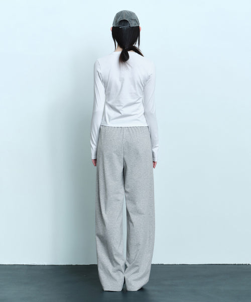 MUSINSA STANDARD WOMAN MUSINSA STANDARD WOMAN Pants Medium Gray