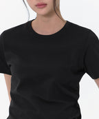 MUSINSA STANDARD WOMAN MUSINSA STANDARD WOMAN T-Shirt Black