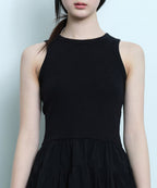 MUSINSA STANDARD WOMAN MUSINSA STANDARD WOMAN Women's Tank Top Combination Dress [Black]