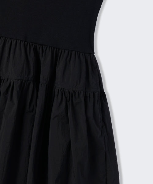 MUSINSA STANDARD WOMAN MUSINSA STANDARD WOMAN Women's Tank Top Combination Dress [Black]