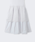 MUSINSA STANDARD WOMAN MUSINSA STANDARD WOMAN Women's Tank Top Combination Dress [White]