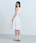 MUSINSA STANDARD WOMAN MUSINSA STANDARD WOMAN Women's Tank Top Combination Dress [White]