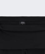 MUSINSA STANDARD WOMAN MUSINSA STANDARD WOMAN Women's Turn-Down Micro Jersey Shorts (Black)