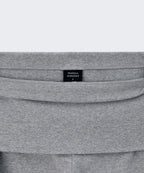 MUSINSA STANDARD WOMAN MUSINSA STANDARD WOMAN Women's Turn-Down Micro Jersey Shorts (Medium Gray)
