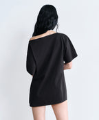 MUSINSA STANDARD WOMAN MUSINSA STANDARD WOMAN T-Shirt Relaxed Off-Shoulder