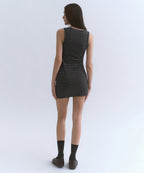 MUSINSA STANDARD WOMAN MUSINSA STANDARD WOMAN Women's Striped Tank Dress [Black]