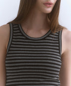 MUSINSA STANDARD WOMAN MUSINSA STANDARD WOMAN Women's Striped Tank Dress [Black]
