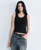 MUSINSA STANDARD WOMAN MUSINSA STANDARD WOMAN Women's Scoop Neck Tank Top (Size M)