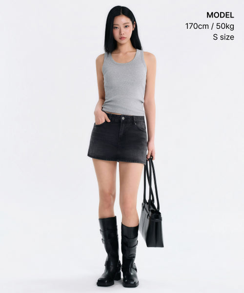 MUSINSA STANDARD WOMAN MUSINSA STANDARD WOMAN T-Shirt Medium Gray