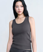 MUSINSA STANDARD WOMAN MUSINSA STANDARD WOMAN T-Shirt Gunmetal
