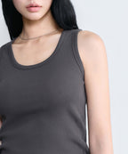 MUSINSA STANDARD WOMAN MUSINSA STANDARD WOMAN T-Shirt Gunmetal