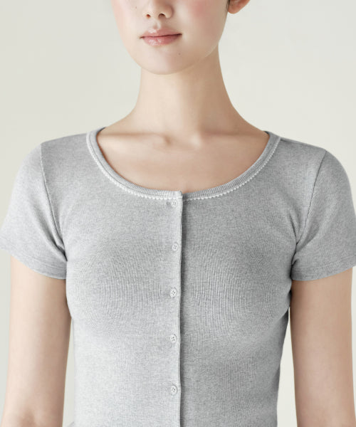 MUSINSA STANDARD WOMAN MUSINSA STANDARD WOMAN Cardigan Medium Gray