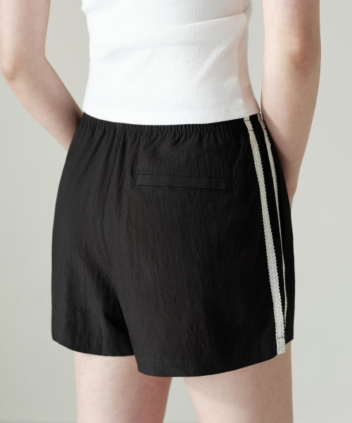 MUSINSA STANDARD WOMAN MUSINSA STANDARD WOMAN Women's Race Track Shorts Black