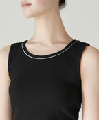 MUSINSA STANDARD WOMAN MUSINSA STANDARD WOMAN Women's Lace Trim Tank Top (Black)
