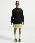 NIKE NIKE T-Shirt Oversized Long Sleeve - Black:White