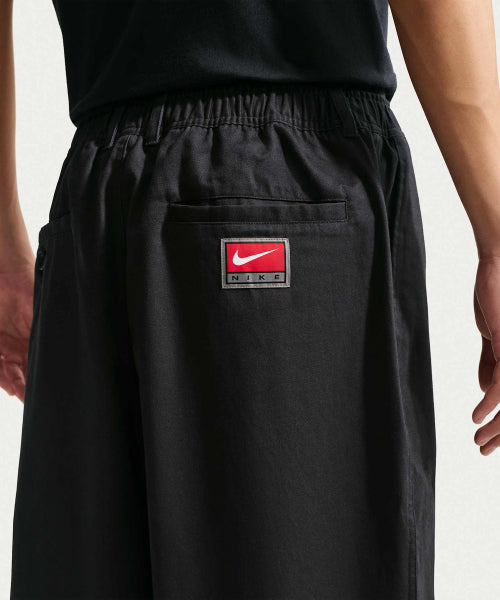 NIKE NIKE Pants M - Black:White