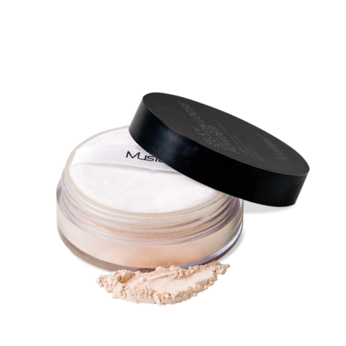 MUSTAEV MUSTAEV Silky Cotton Loose Powder Set (Dechocolate)