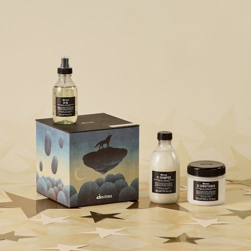 DAVINES Oi Box (shampoo, conditioner, oil)