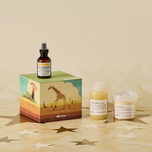 DAVINES Nunu Box (shampoo, conditioner, keratin sealer)