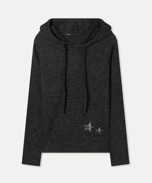 MIXXO MIXXO Star Patch Hoodie Women