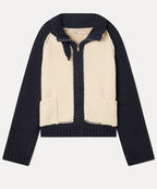 MIXXO MIXXO Knitwear Basic Cowichan Zip-up S