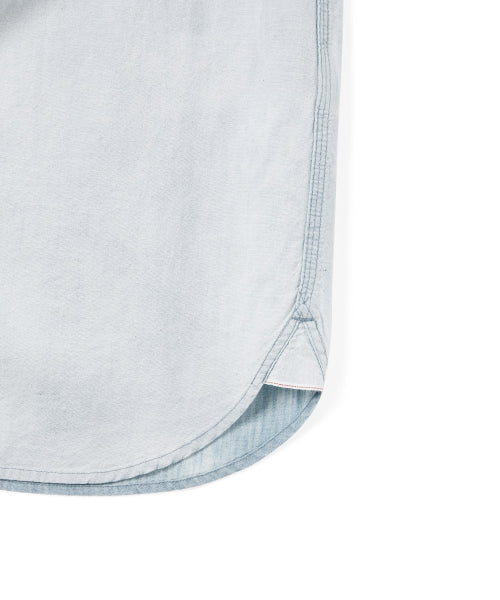 THISISNEVERTHAT THISISNEVERTHAT Shirt Faded Chambray Light Blue