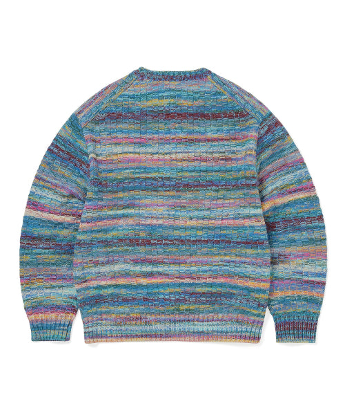 THISISNEVERTHAT THISISNEVERTHAT TNT Daniel Johnston Frog Knit Sweater Blue