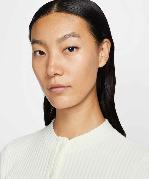 NIKE NIKE Knitwear Slim Wide Ribbed Cardigan W - Size M